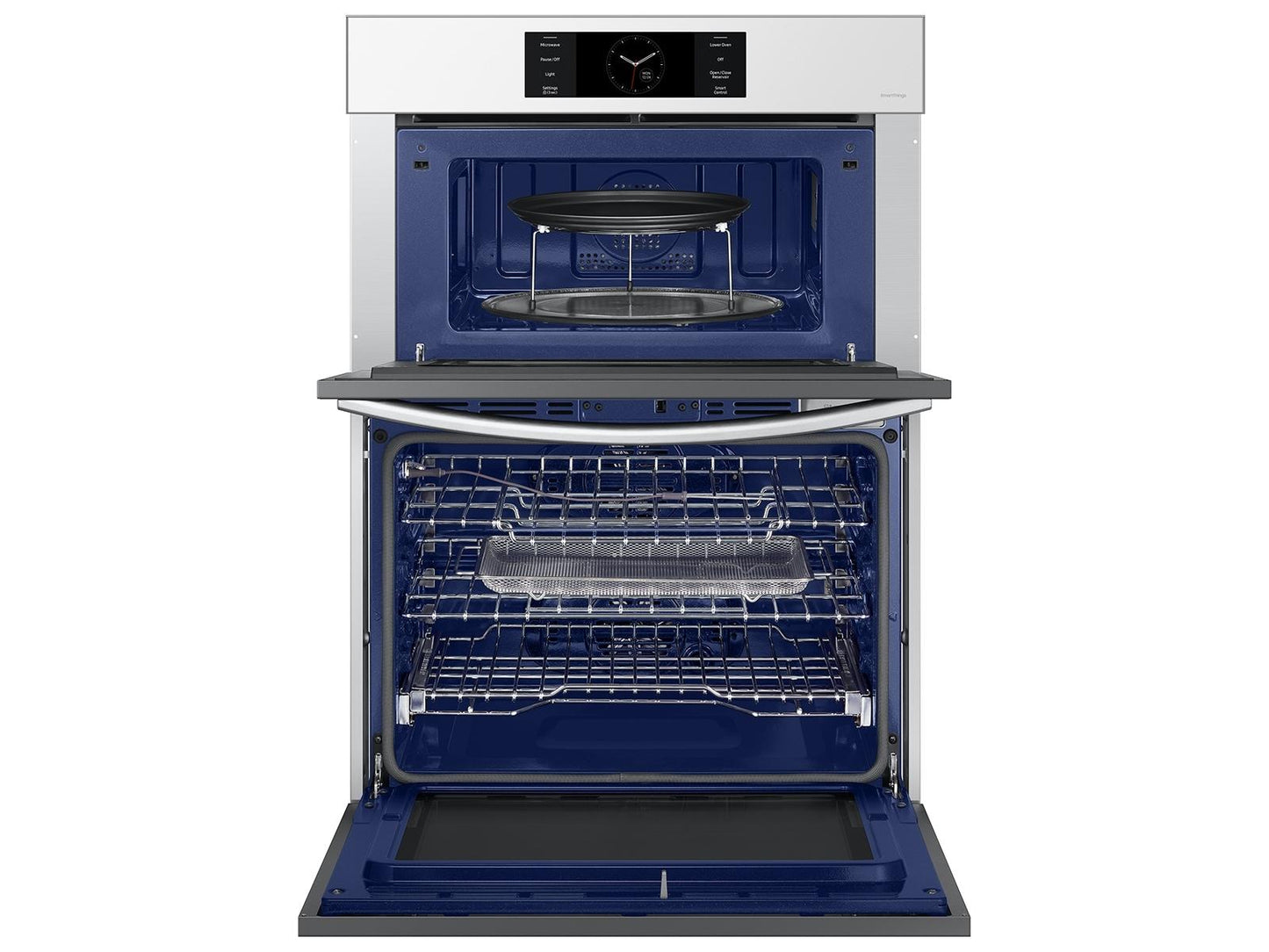 Samsung NQ70CB700D12 Bespoke Combi Wall Oven Dual Convection  Air Fry  1.9 cu.ft. & 5.1 cu.ft.