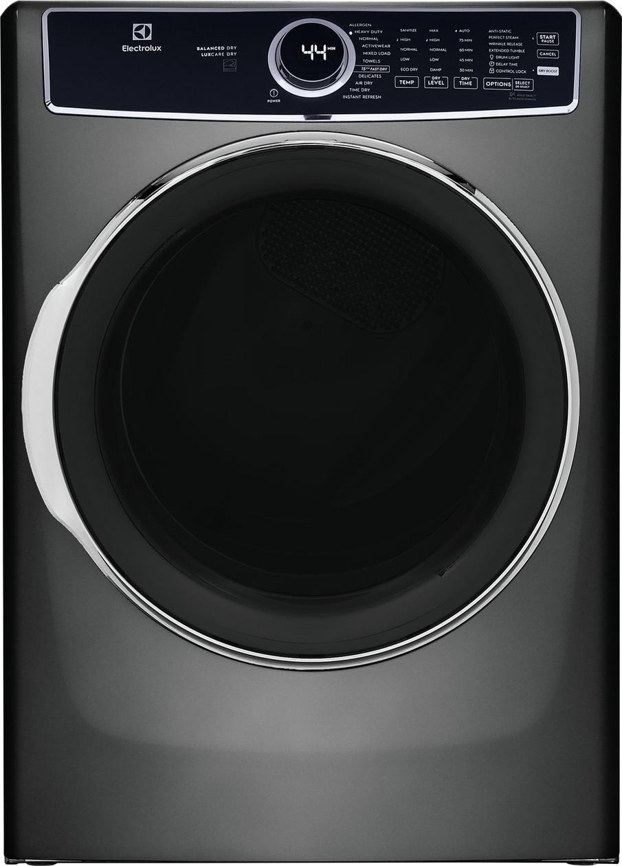 ELFE7637AT Electrolux Front Load Perfect Steam™ Electric Dryer with Balanced Dry™ and Instant Refresh - 8.0 Cu. Ft.