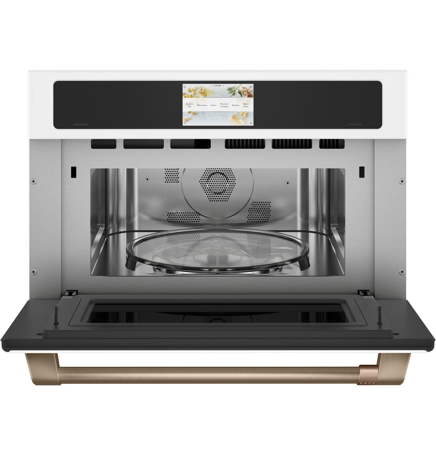 Cafe CSB923P4NW2 CAF(EBACK)™ 30" Smart Five in One Wall Oven with 240V Advantium® Technology