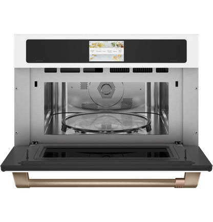 Cafe CSB923P4NW2 CAF(EBACK)™ 30" Smart Five in One Wall Oven with 240V Advantium® Technology