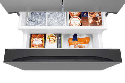 Samsung RF27CG5100SR Bespoke AI 3-Door French Door Mega Capacity  Dual Auto Ice Maker  27 cu.ft.
