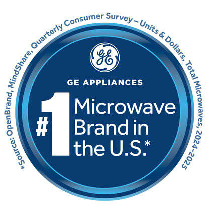 JNM3184RPSS GE® 1.8 Cu. Ft. Over-the-Range Microwave Oven with Recirculating Venting