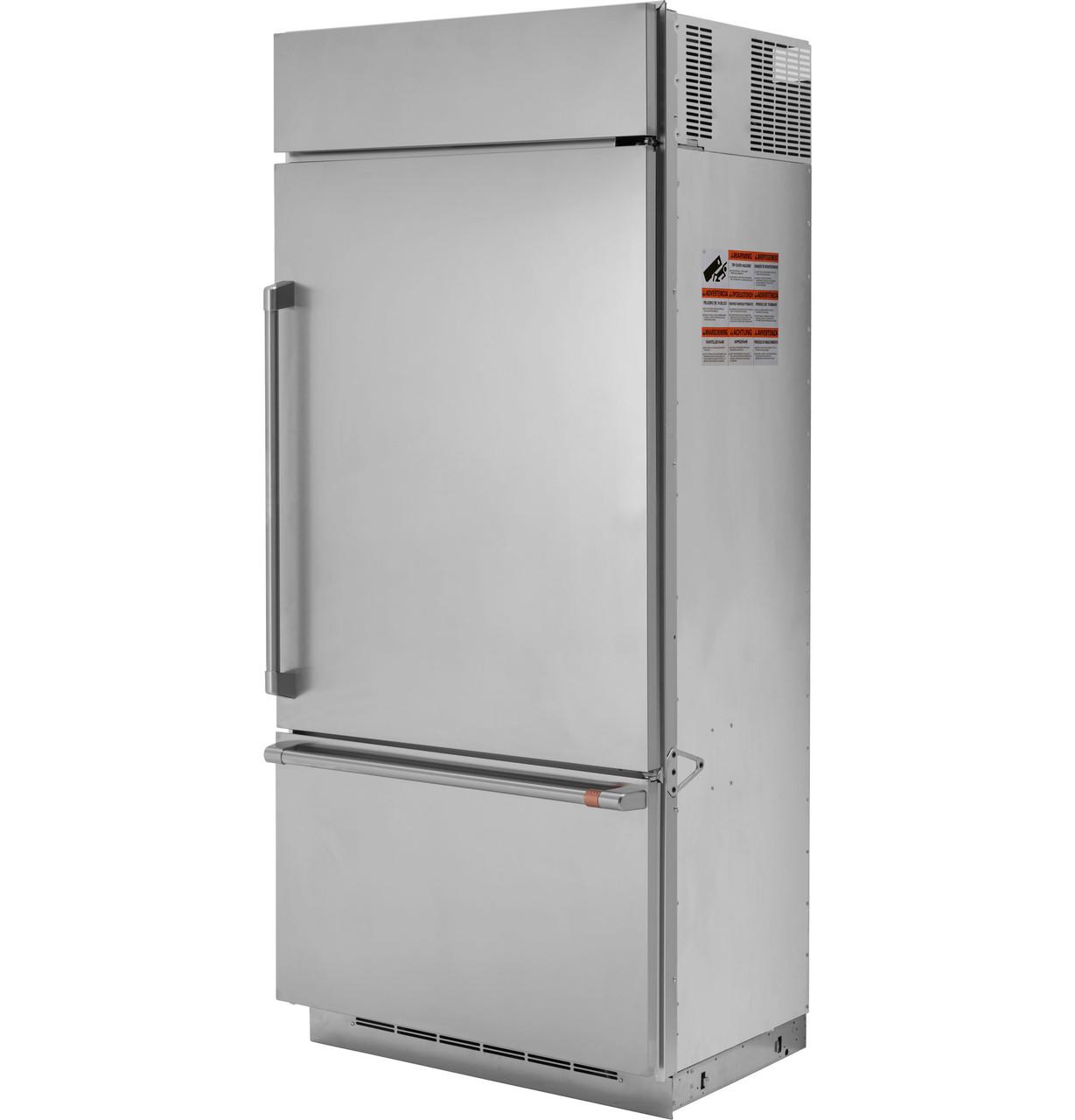 Cafe CDB36RP2PS1 Caf(eback)™ 21.3 Cu. Ft. Built-In Bottom-Freezer Refrigerator