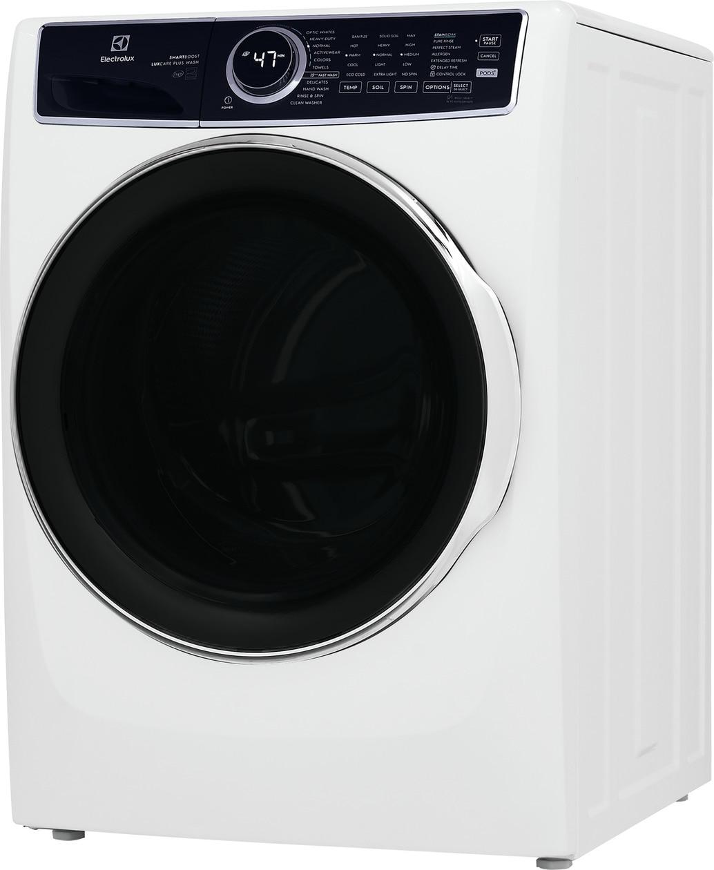 ELFW7637AW Electrolux Front Load Perfect Steam™ Washer with LuxCare® Plus Wash and SmartBoost® - 4.5 Cu. Ft.