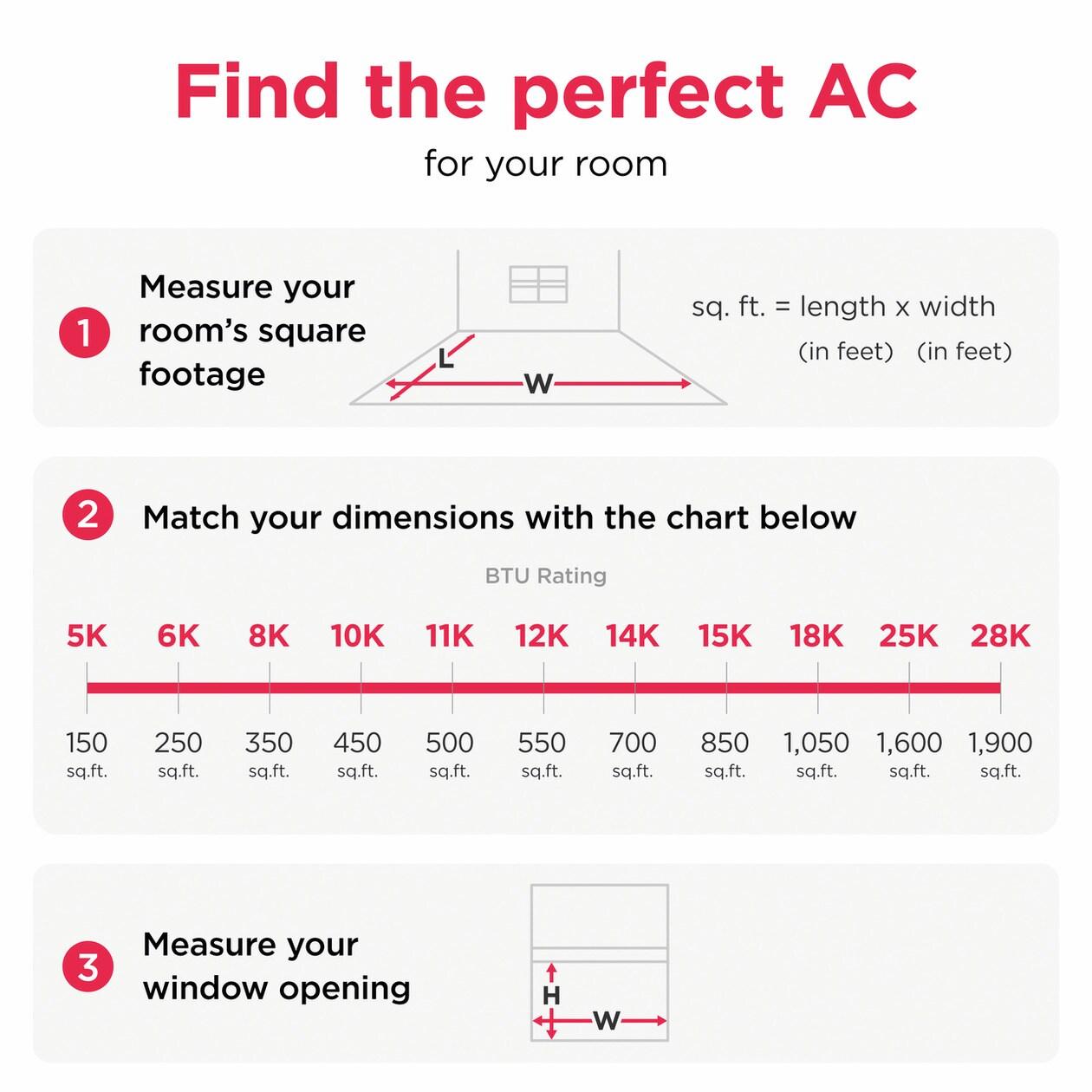 Frigidaire GHWW085TE1 8,000 BTU Inverter Window Room Air Conditioner with Wi-Fi (Energy Star)