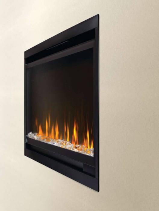 Napoleon Bbq NEFL42CHD1 Alluravision 42 Deep Depth Wall Hanging Electric Fireplace