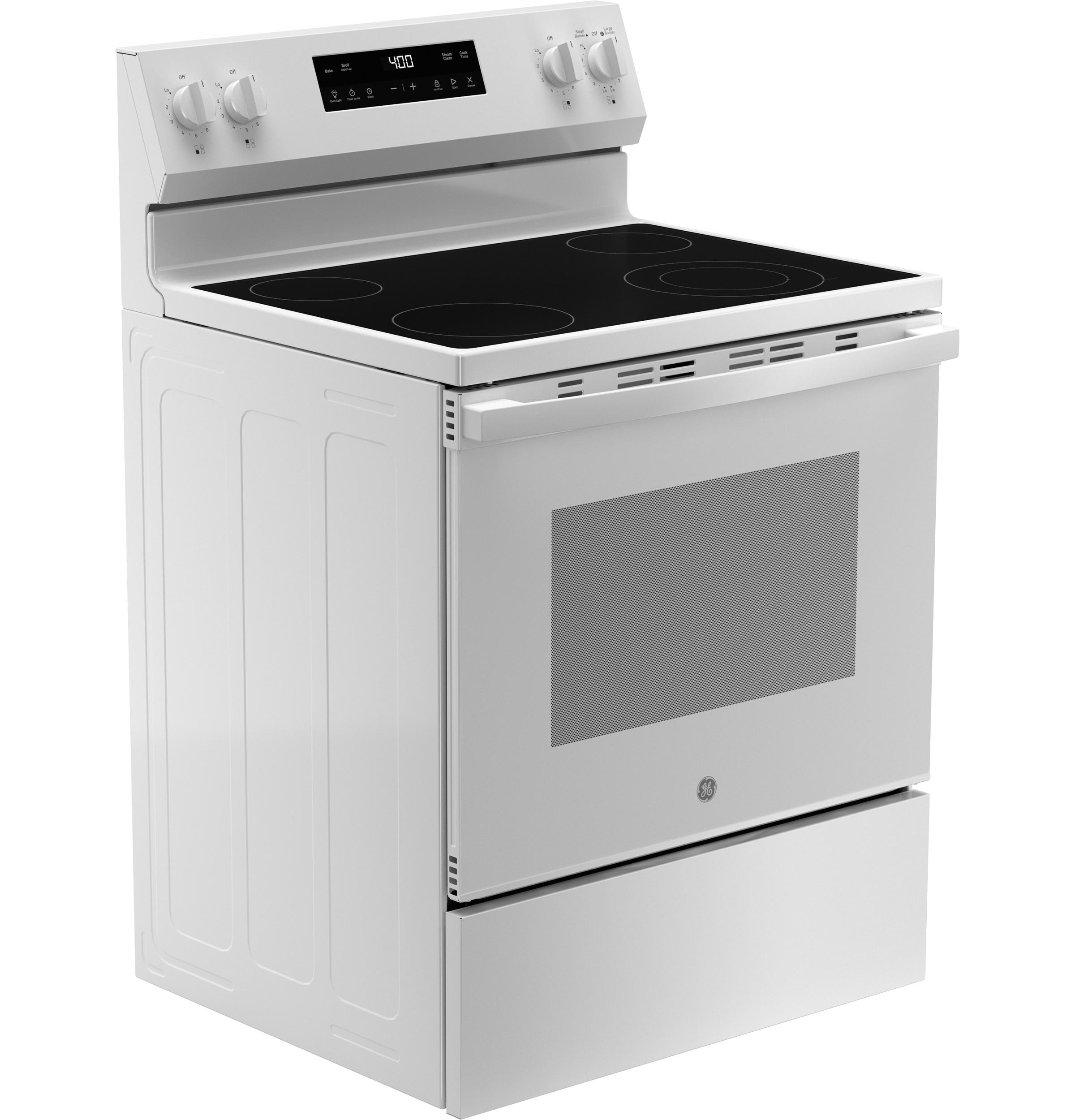 GRF400SVWW GE® 30" Free-Standing Electric Range