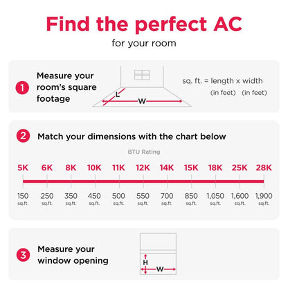 Frigidaire FHWW125WE1 12,000 BTU Inverter Window Room Air Conditioner with Wi-Fi (Energy Star)