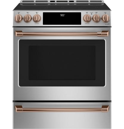 Cafe CXFCHHKPMCU CAF(EBACK)™ Front Control Induction Knobs and Handles - Brushed Copper