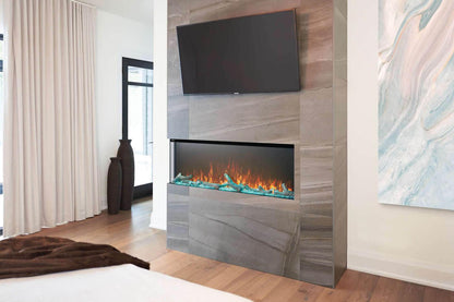 Napoleon Bbq NEFB50H3SV Trivista Primis 50 Three-Sided Built-in Electric Fireplace