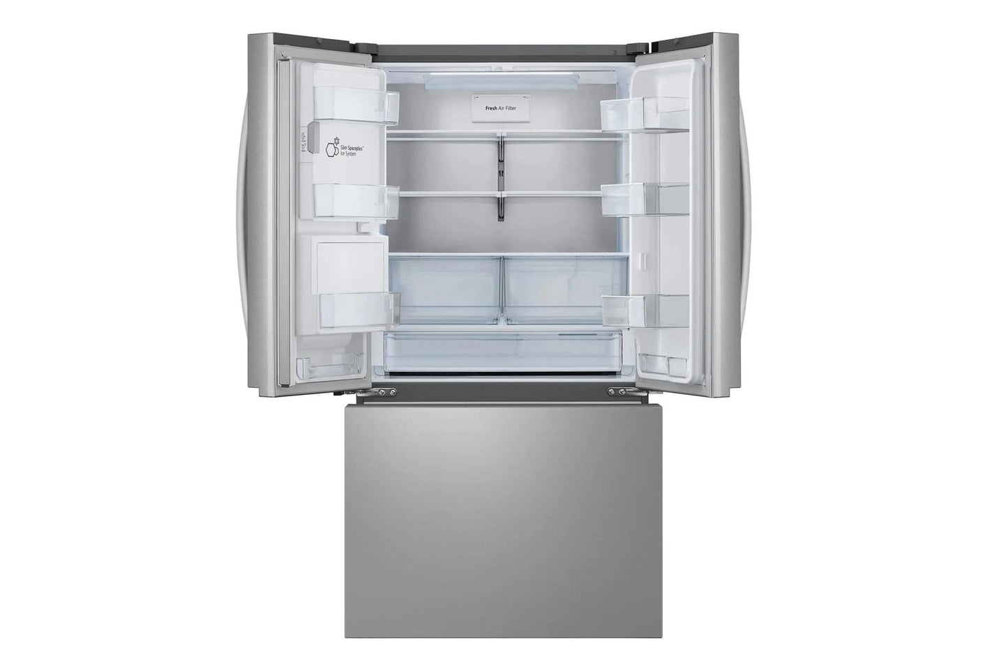 Lg LF31T6230S 31 cu. ft. Standard Depth, 3-Door French Door Refrigerator with Tall Ice & Water Dispenser