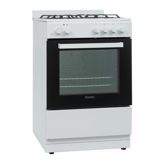 DR24V1WGLP Danby 24" Wide Gas Range in White