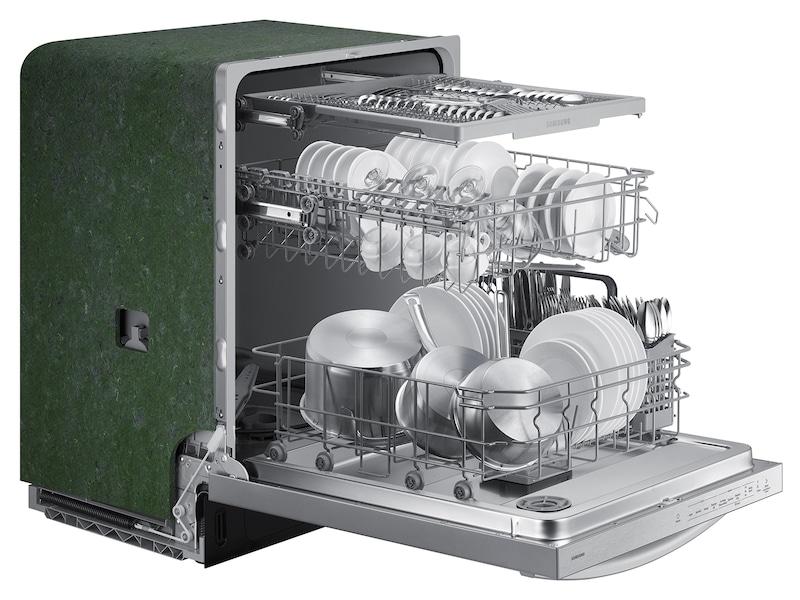 Samsung DW80CG4051SR Dishwasher with 3rd Rack Autorelease™ Door  Fingerprint Resistant  51dBA