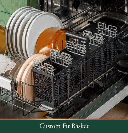 Cafe CDT888P3VD1 CAF(EBACK)™ CustomFit ENERGY STAR Stainless Interior Smart Dishwasher with Ultra Wash Top Rack and Dual Convection Ultra Dry, LED Lights, 39 dBA