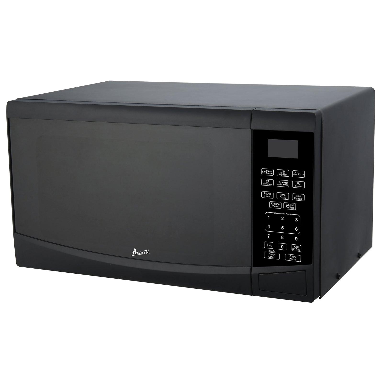 MT09V1B Avanti Countertop Microwave Oven, 0.9 cu. ft. - Black / 0.9 cu. ft.