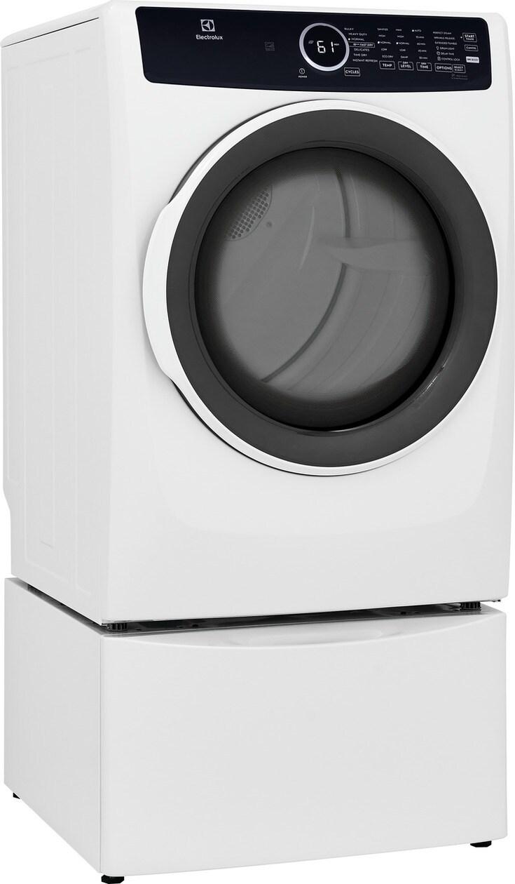 ELFE7437AW Electrolux Front Load Perfect Steam™ Electric Dryer with Instant Refresh - 8.0 Cu. Ft.