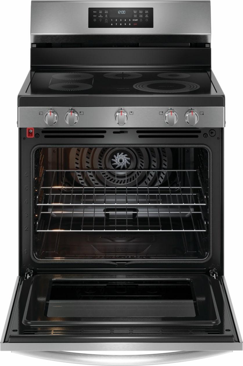 GCRE3060BF Frigidaire Gallery 30" Rear Control Electric Range with Total Convection