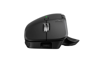 Lg 910007560 Logitech MX Master 4, Ergonomic Wireless Mouse with Advanced Performance Haptic Feedback, Ultra-Fast Scrolling, USB-C Charging, Bluetooth, Windows, MacOS - black
