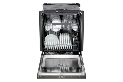Lg LDNPM545D Smart FlushFit™ Top Control Dishwasher with 1-Hour Wash & Dry, QuadWash® Pro, and Dynamic Heat Dry™ w/AutoVent Dry™