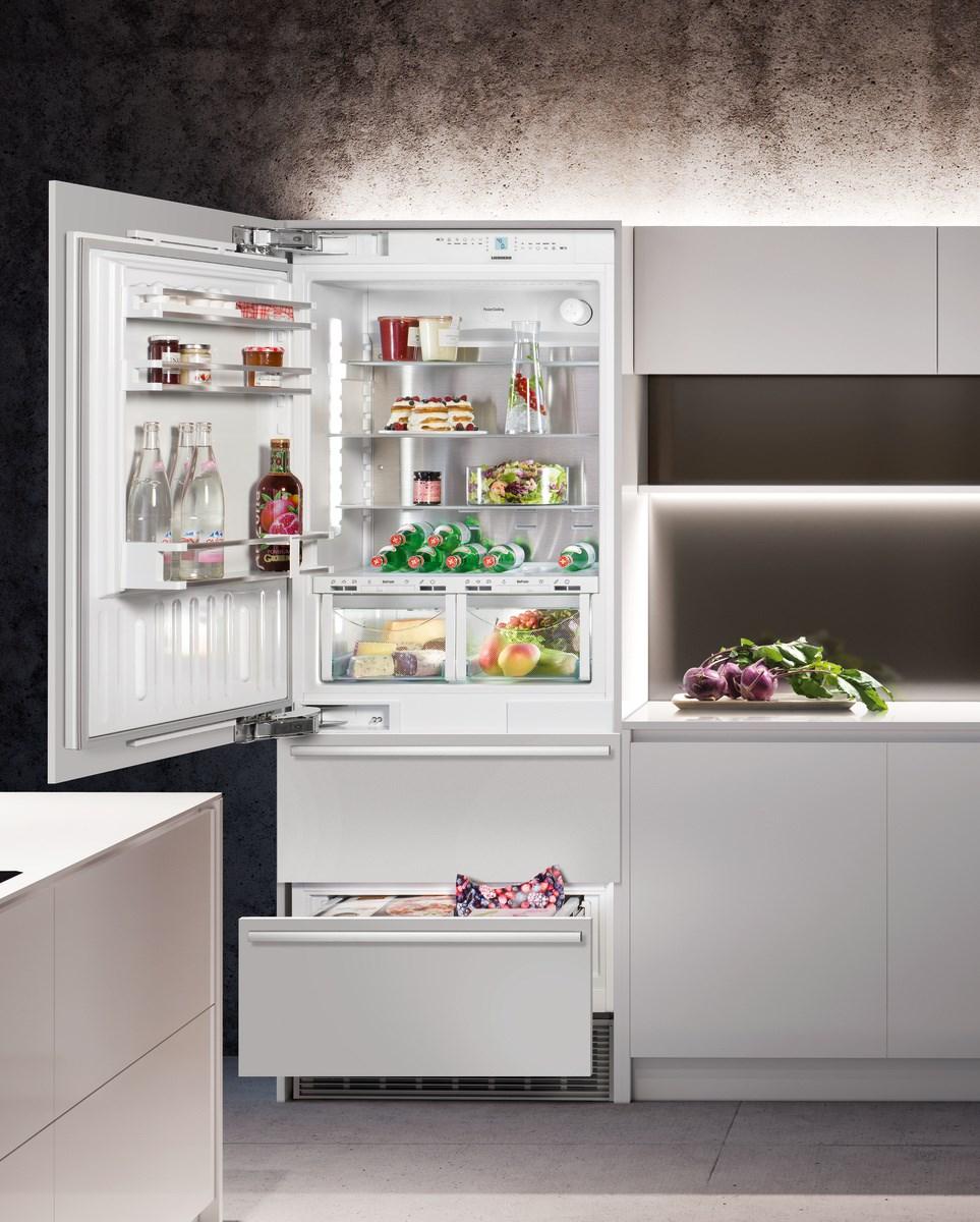 Liebherr HCB1591 Combined refrigerator-freezer with BioFresh and NoFrost for integrated use