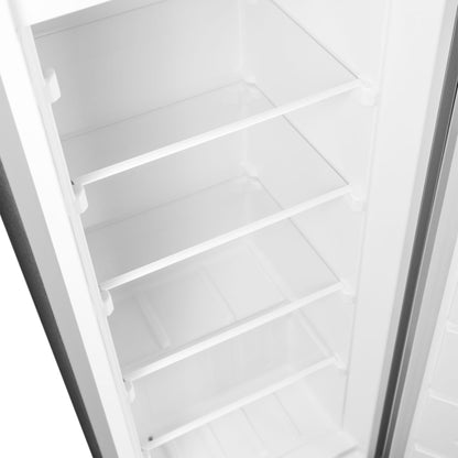 DUFM068A1SCDB Danby 6.8 cu. ft. Convertible Upright Freezer in Stainless Steel Look