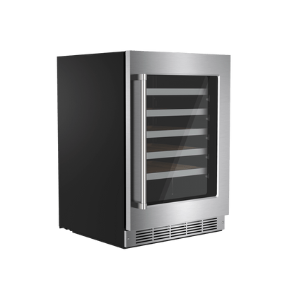 TWC24US Thor Kitchen 24-inch Single Zone Wine Cooler, 46 Wine Bottle Capacity - Model Twc24us