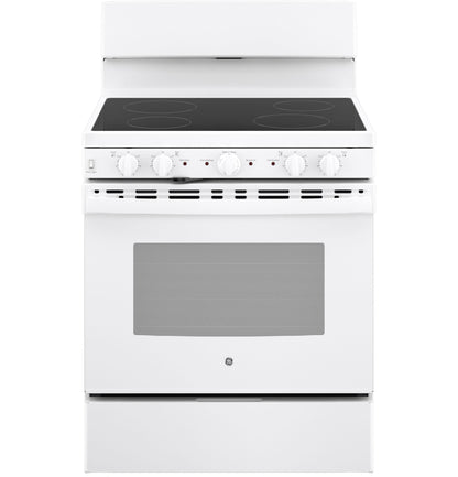 JB480DYWW GE® ENERGY STAR® 30" Free-Standing Electric Radiant Smooth Cooktop Range