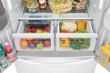 Frigidaire FRFG1723AW 18 Cu. Ft. Counter-Depth French Door Refrigerator