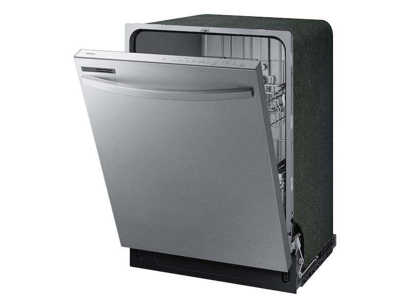 Samsung DW80CG4021SR Dishwasher with Height-Adjustable Rack Fingerprint Resistant  Digital Leak Sensor  53dBA