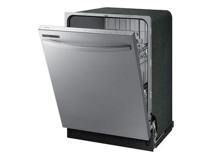 Samsung DW80CG4021SR Dishwasher with Height-Adjustable Rack Fingerprint Resistant  Digital Leak Sensor  53dBA