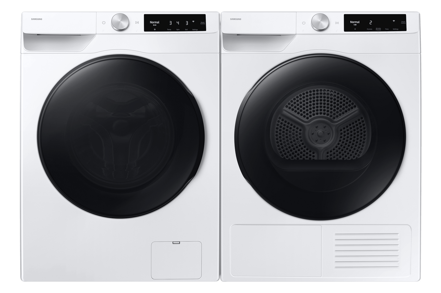 Samsung DV25FG62B0BEA2 Compact Ventless Heat Pump Dryer 4.0 cu. ft. Wi-Fi Connectivity Energy Efficient