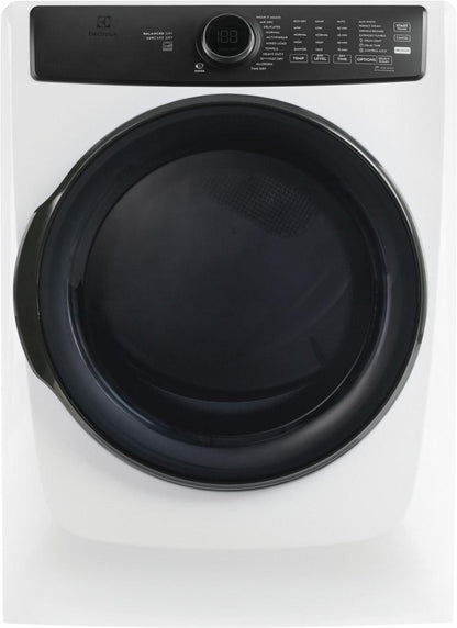 Electrolux ELFG7738AW Front Load Perfect Steam™ Gas Dryer with LuxCare® Dry and Instant Refresh - 8.0 Cu. Ft.