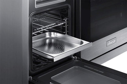 Dacor DOP48M96DHM 48" Pro Dual-Fuel Steam Range, Graphite Stainless Steel, Natural Gas/High Altitude