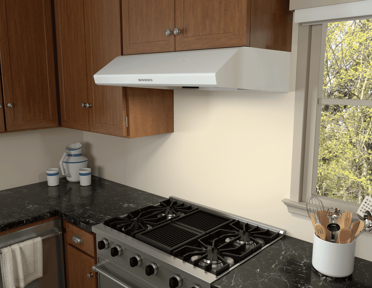 Zephyr AK2500CW Hurricane, Under Cabinet, 30", White, 695 CFM
