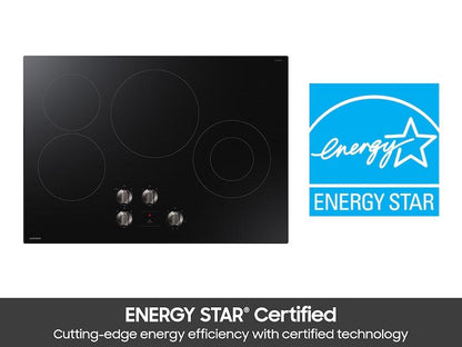 Samsung NZ30FG5332RK 30" Electric ENERGY STAR® Certified Cooktop with 4 Elements in Black
