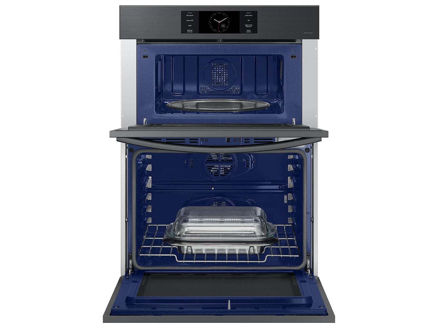 Samsung NQ70CG700DMT Bespoke Combi Wall Oven Dual Convection  Air Fry  1.9 cu.ft. & 5.1 cu.ft.