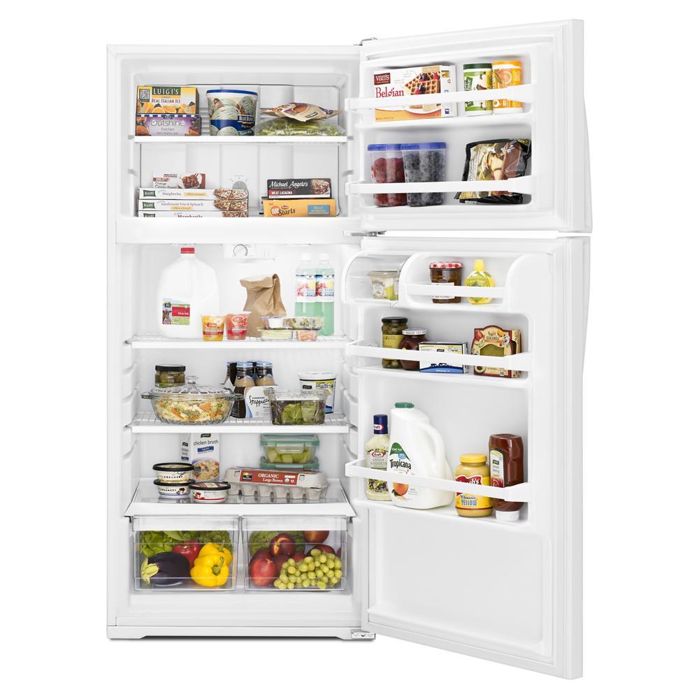 Whirlpool WRT134TFDW 28-inch Wide Top Freezer Refrigerator - 14 cu. ft.