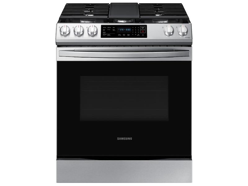 Samsung 6.0 cu. ft. Smart Slide-in Gas Range with Air Fry