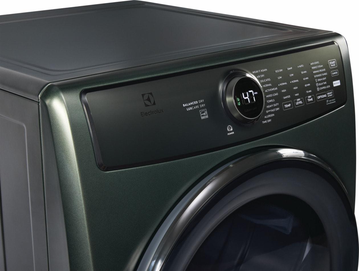 ELFE7738AA Electrolux Front Load Perfect Steam™ Electric Dryer with Balanced Dry™ and Instant Refresh - 8.0 Cu. Ft.