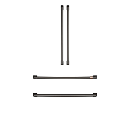 Cafe CXQB4H4PNBT CAF(EBACK)™ Refrigeration Handle Kit - Brushed Black