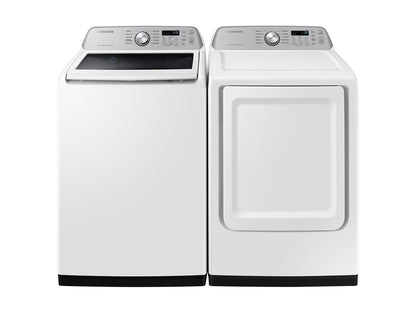 Samsung DVE47CG3500W Top Load Electric Dryer Wi-Fi & SmartThings  Sensor Dry  7.4 cu.ft.