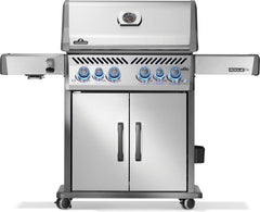 Napoleon Bbq RPS525RSIBPSS2 Rogue PRO-S 525 RSIB with Infrared Side and Rear Burner , Propane, Stainless Steel