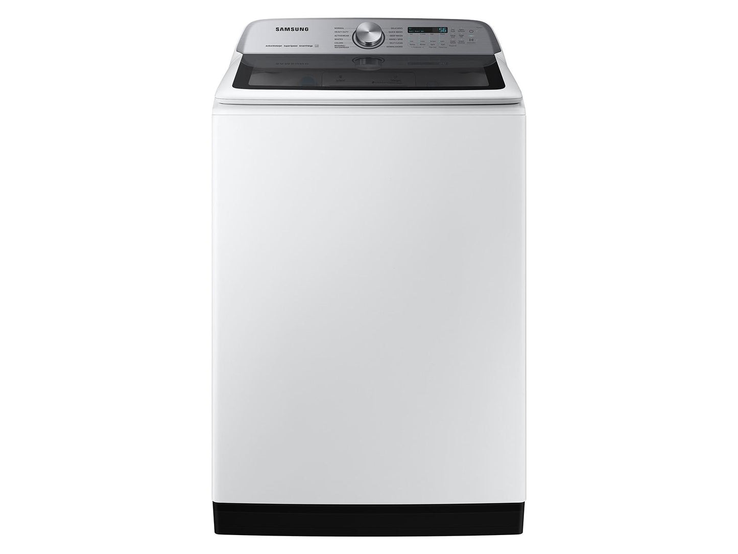 Samsung WA55CG7100AW Top Load Washer Super Speed Wash  Active WaterJet  5.5 cu.ft.