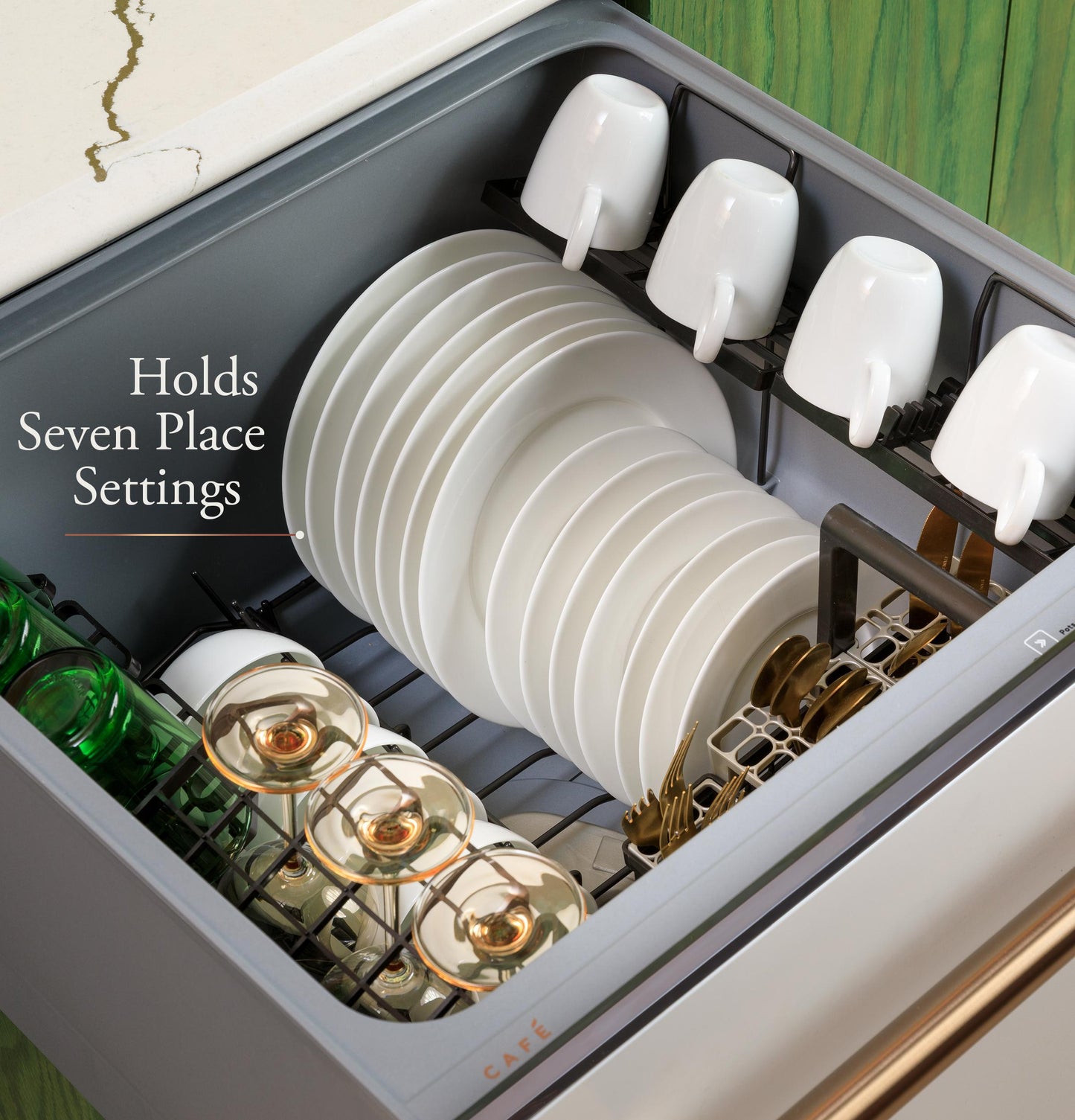 Cafe CDD220P3WD1 CAF(EBACK)™ ENERGY STAR Smart Single Drawer Dishwasher
