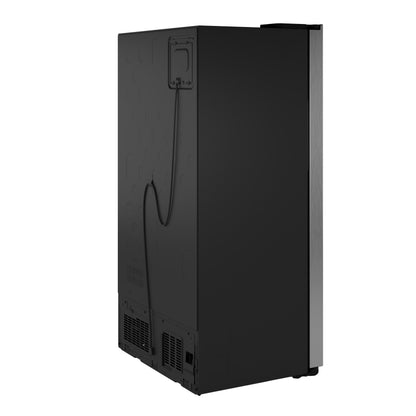 GZS24PYYFS GE® 23.5 Cu. Ft. Counter-Depth Side-By-Side Refrigerator with LED Light Walls and Extra Tall Dispenser