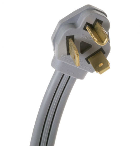 Ge Appliances WX09X10002 4' 30Amp 3 Wire Dryer Cord