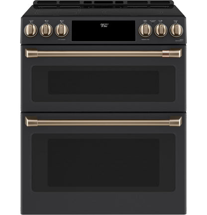 Cafe CXFCHHKPMBZ CAF(EBACK)™ Front Control Induction Knobs and Handles - Brushed Bronze