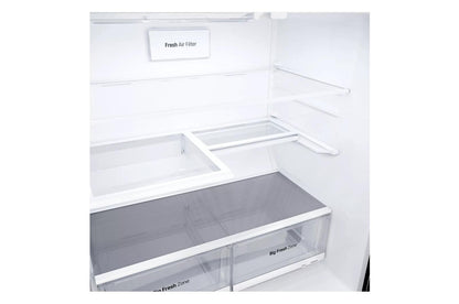 Lg 18.3 cu. ft. Counter-Depth French Door Refrigerator with Tall Ice and Water Dispenser
