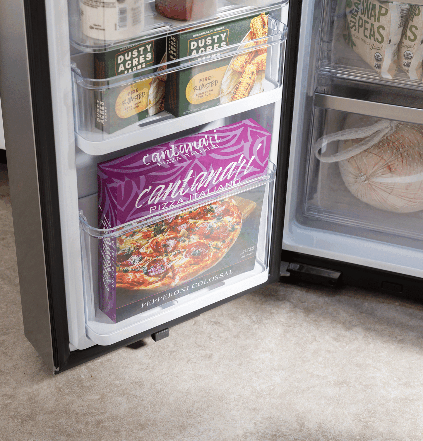 PAE28BYTFS GE Profile™ ENERGY STAR® 28.3 Cu. Ft. Quad-Door Refrigerator with Dual-Dispense AutoFill Pitcher