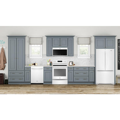Whirlpool 36-inch Wide Counter Depth French Door Refrigerator - 20 cu. ft.